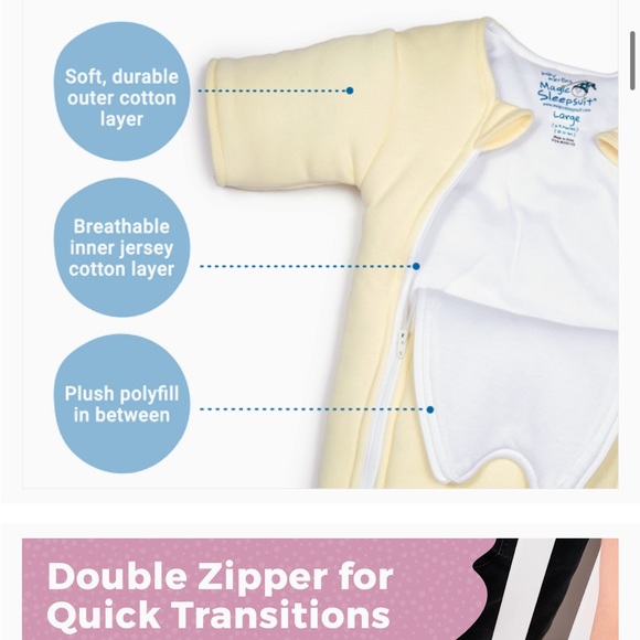 Baby Merlin’s Magic Sleep Suit baby blue - Picture 8 of 9